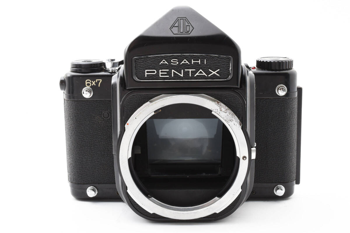 ☆PENTAX 6x7 アイレベルファインダー 前期 ボディ 中判フィルムカメラ 