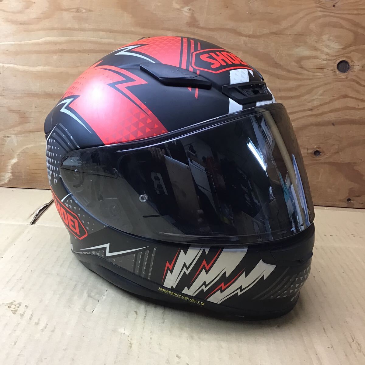2019年製 SHOEI ショウエイ Z-7 VARIABLE バリアブル Mサイズ 57cm フルフェイスヘルメット 中古_2