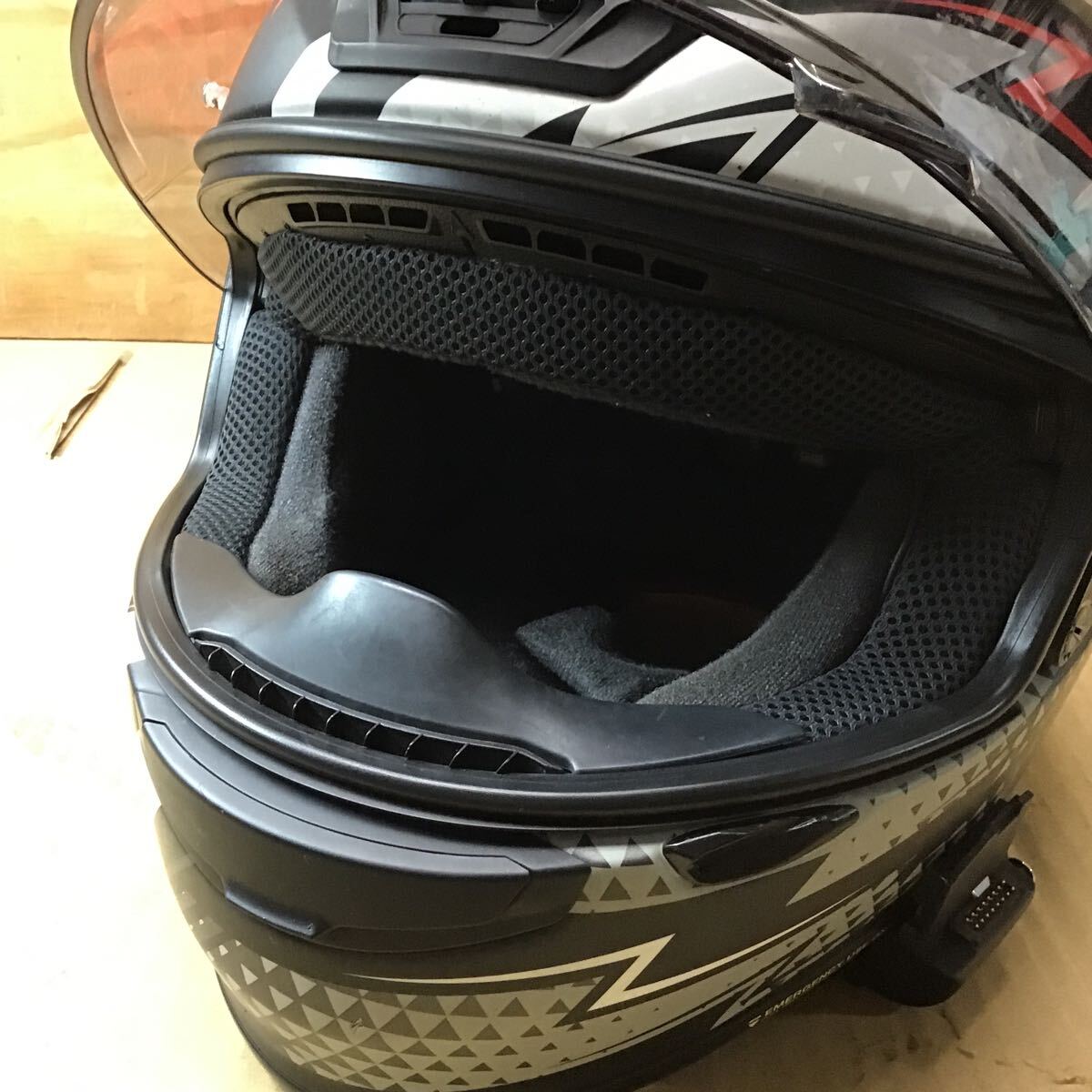 2019年製 SHOEI ショウエイ Z-7 VARIABLE バリアブル Mサイズ 57cm フルフェイスヘルメット 中古_5