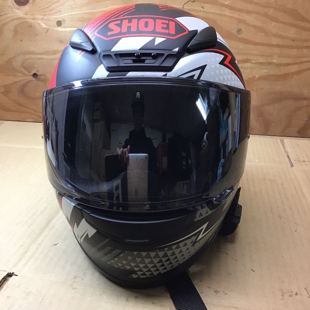 2019年製 SHOEI ショウエイ Z-7 VARIABLE バリアブル Mサイズ 57cm フルフェイスヘルメット 中古_9