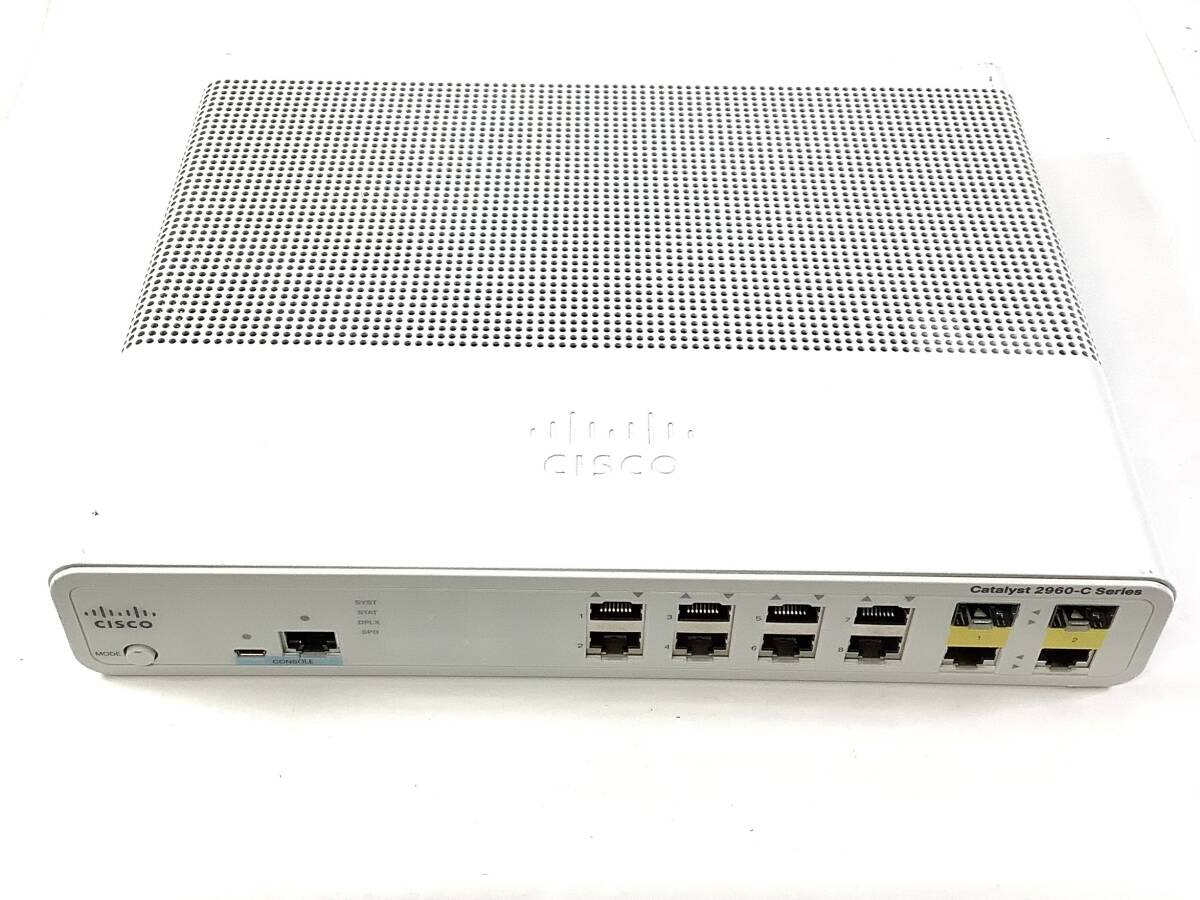 Catalyst WS-C2960C-8TC-L CISCO V03 1点通電OK - 2960C K61205179 
