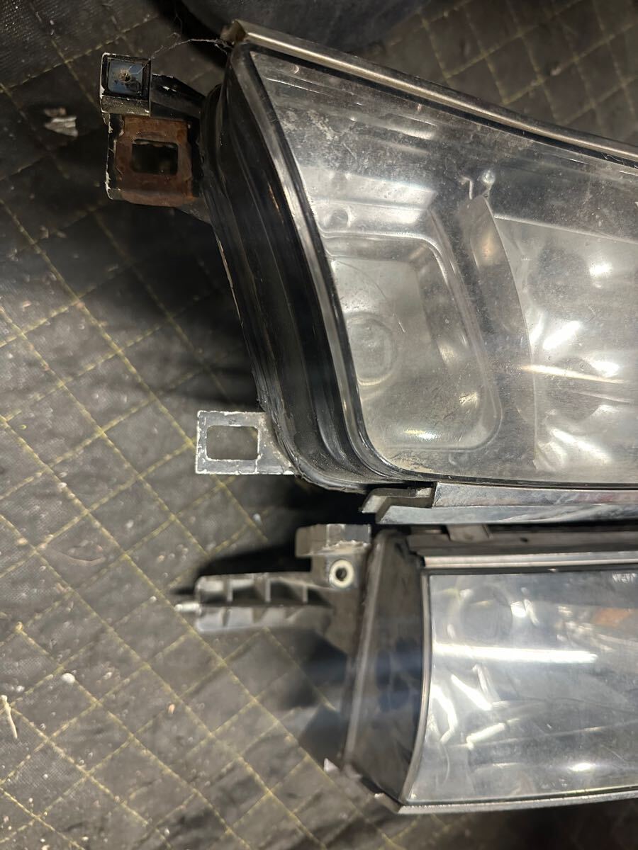 トヨタ 純正 jzx81 gx80 チェイサー ヘッドライト 左右 セット クリア