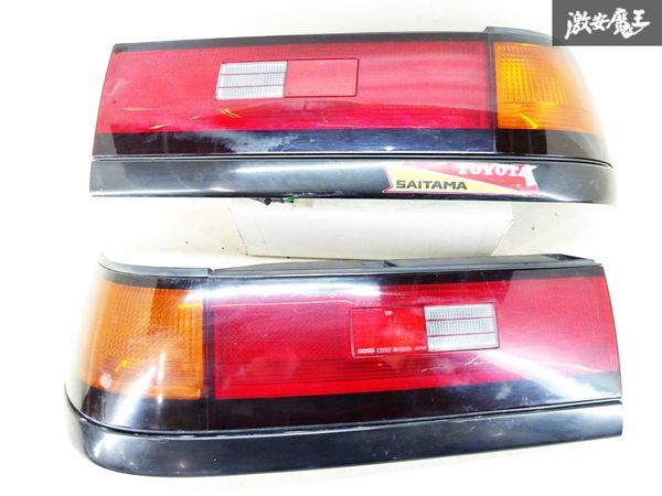 割れ無】トヨタ 純正 ST182 カリーナ ED テールライト ランプ レンズ