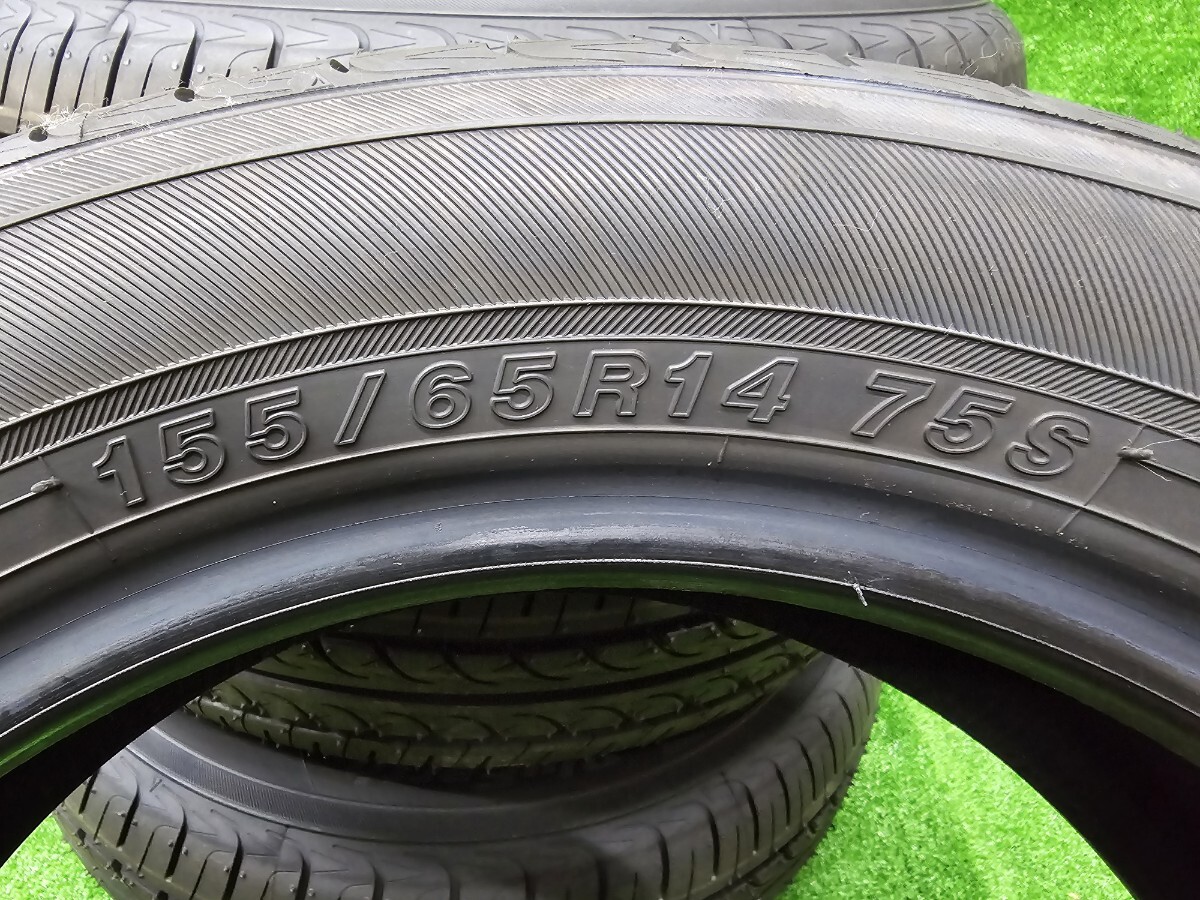 新車外し!155/65R14!ヨコハマ・ブルーアース・AE01K!2024年製!_5