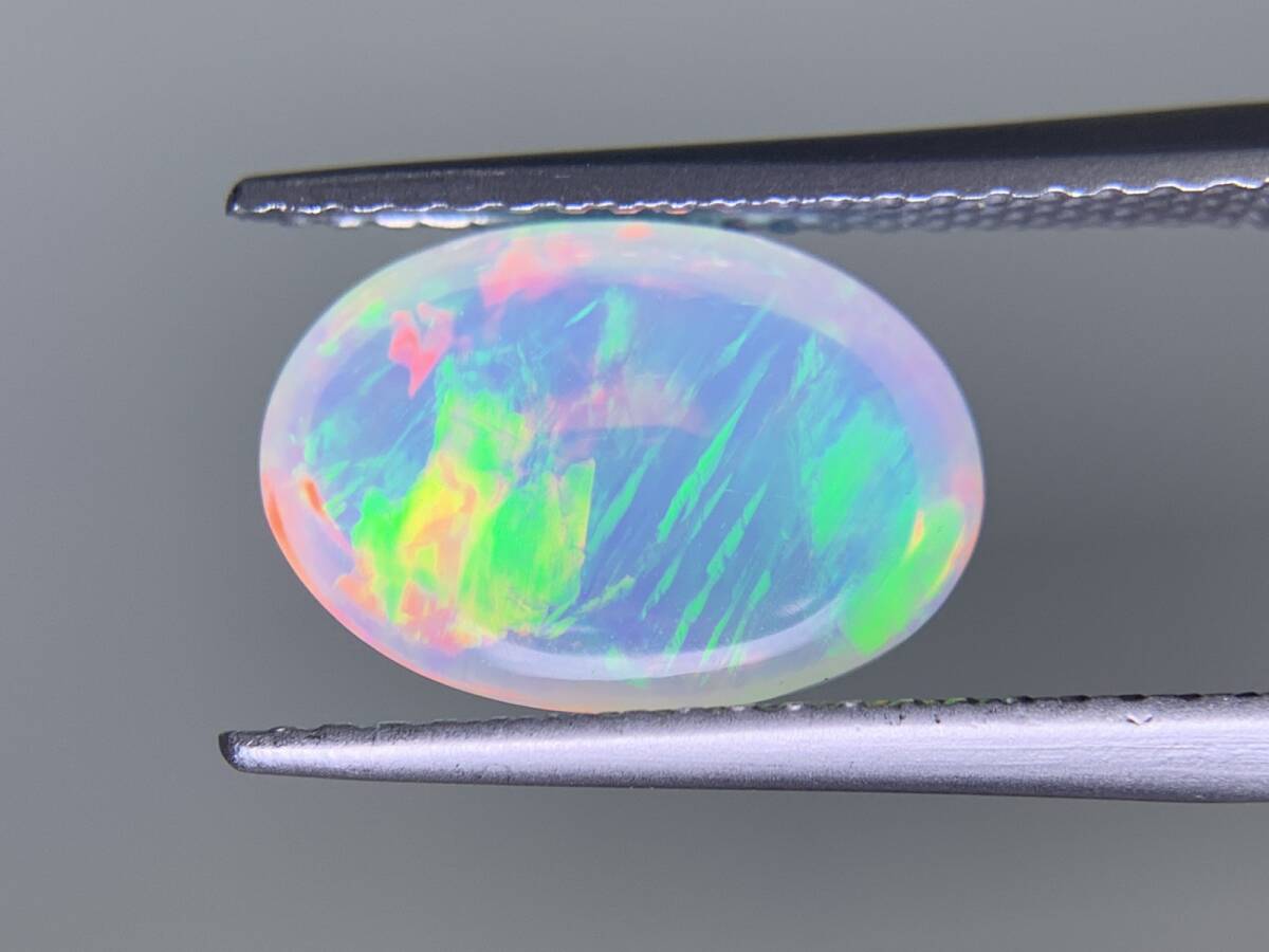 1円　オパール 2.489ct 宝石ソーティング付き 11.8×8.1×5.2 ルース（ 裸石 ） 3343Y_6