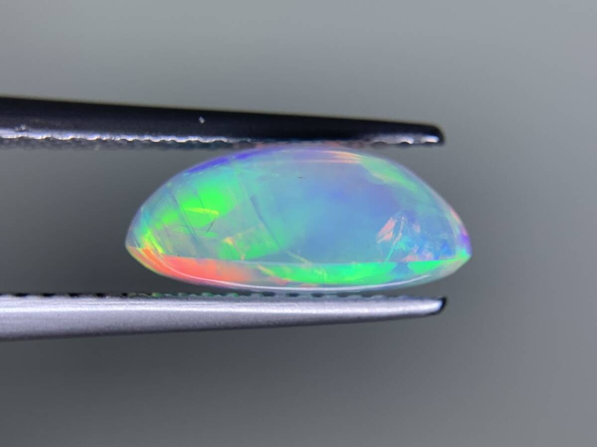 1円　オパール 2.489ct 宝石ソーティング付き 11.8×8.1×5.2 ルース（ 裸石 ） 3343Y_8