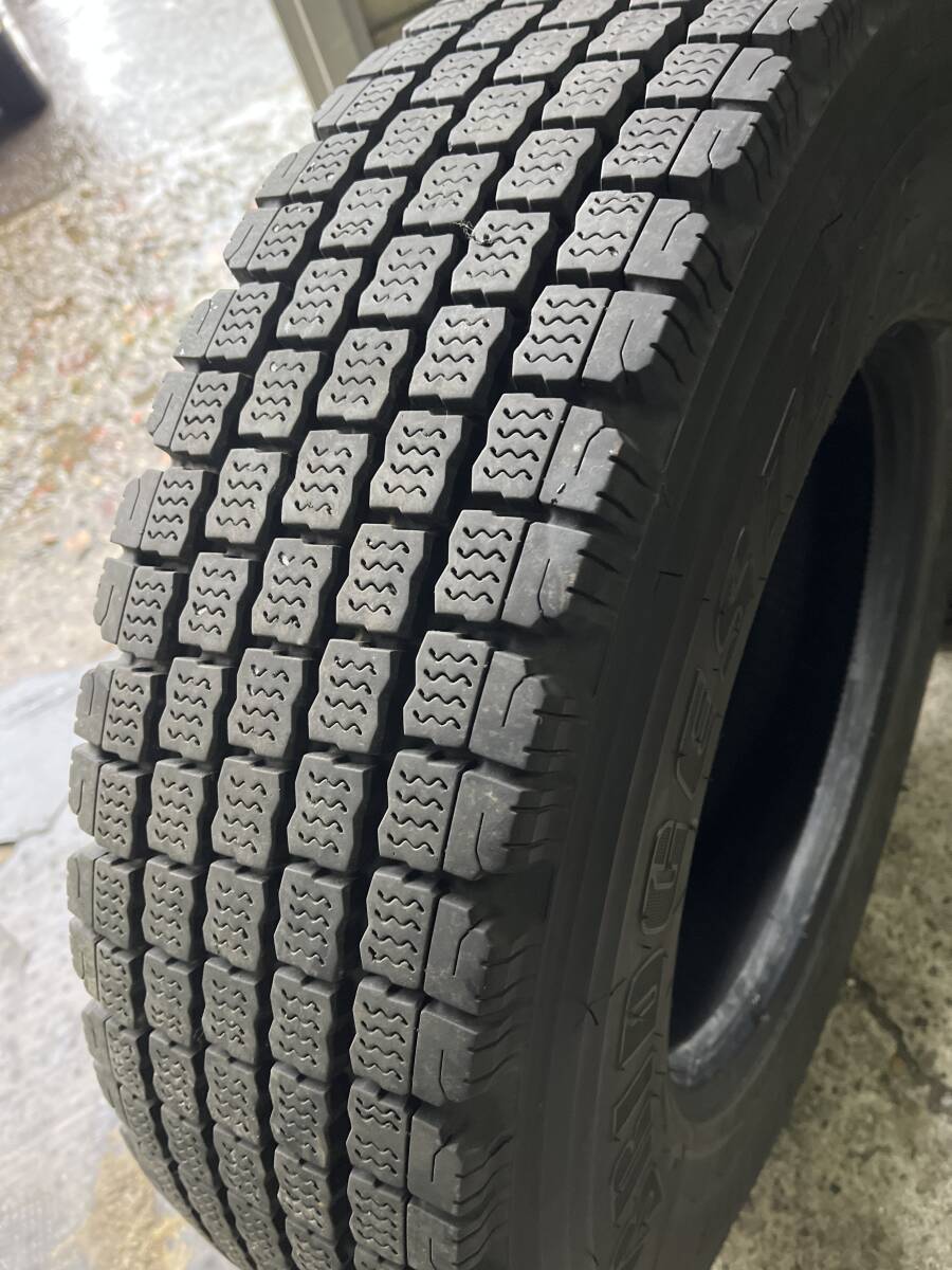 ブリヂストン W910 225/80R17.5 123/122L バリ溝スタッドレス 残10mm 2018年 1本のみ レンジャー ファイター UD フォワード_7