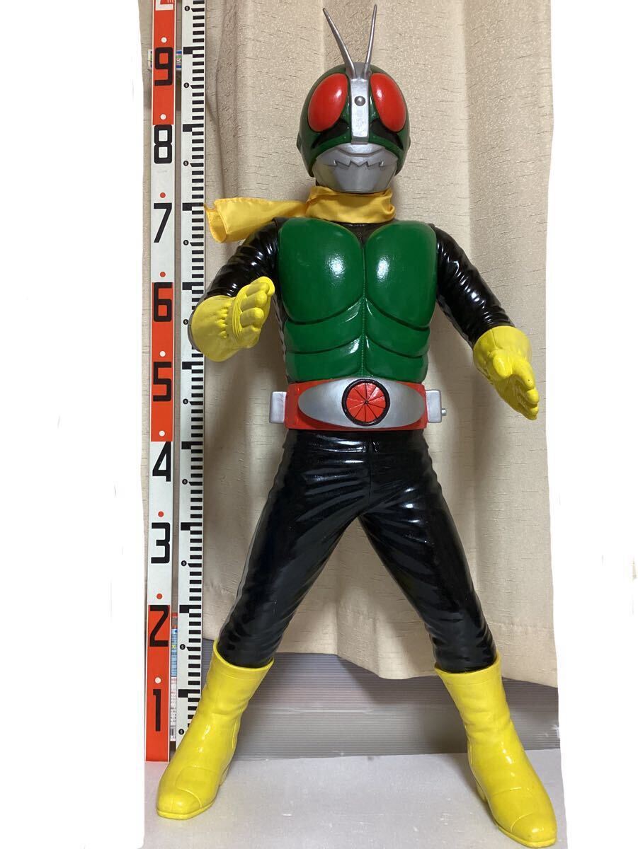 ☆当時物/巨大/仮面ライダー/ソフビ/フィギュア/石森プロ/特撮