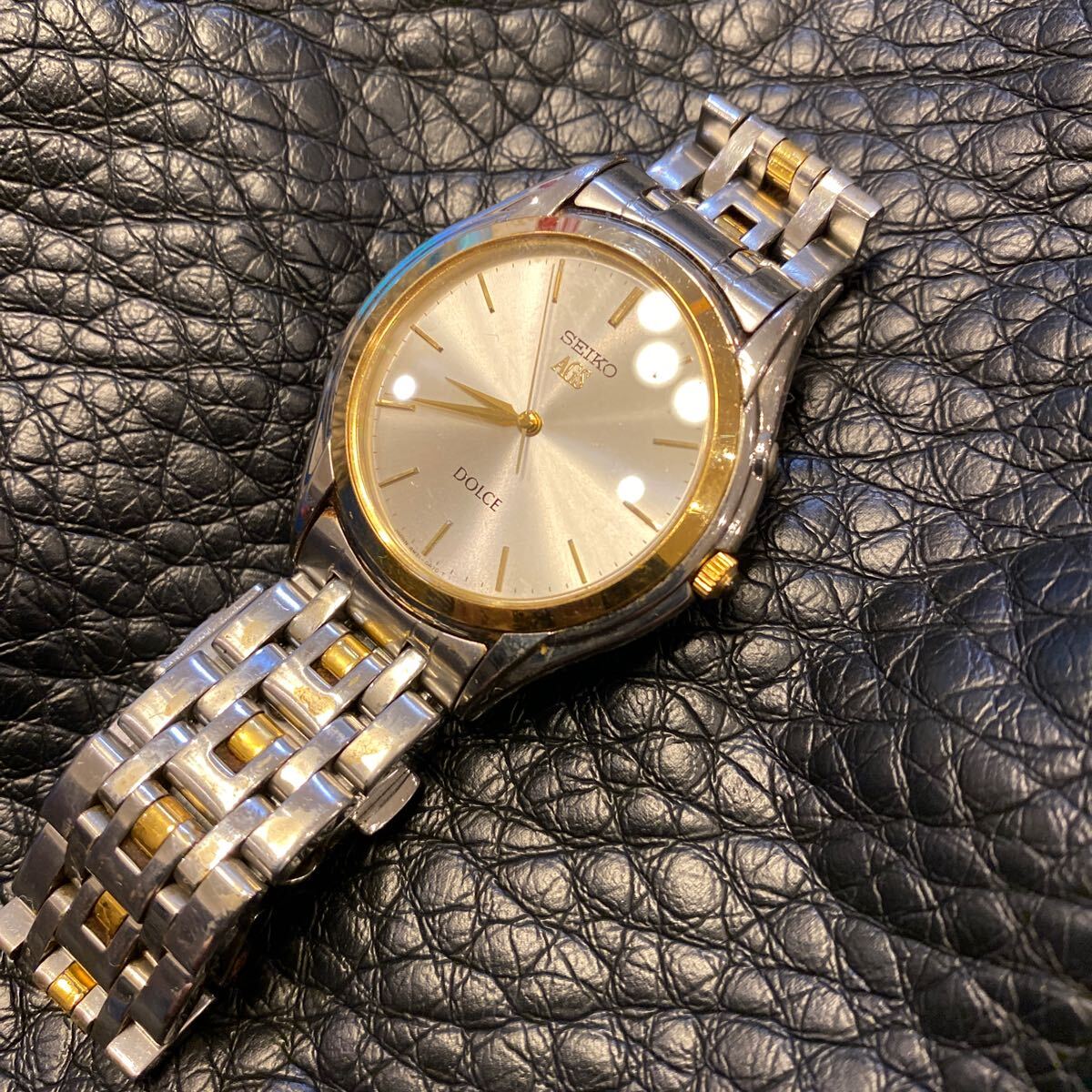 SEIKO DOLCE AGS 4M21-0A50 18KT 腕時計 セイコー ドルチェ 18金 希少