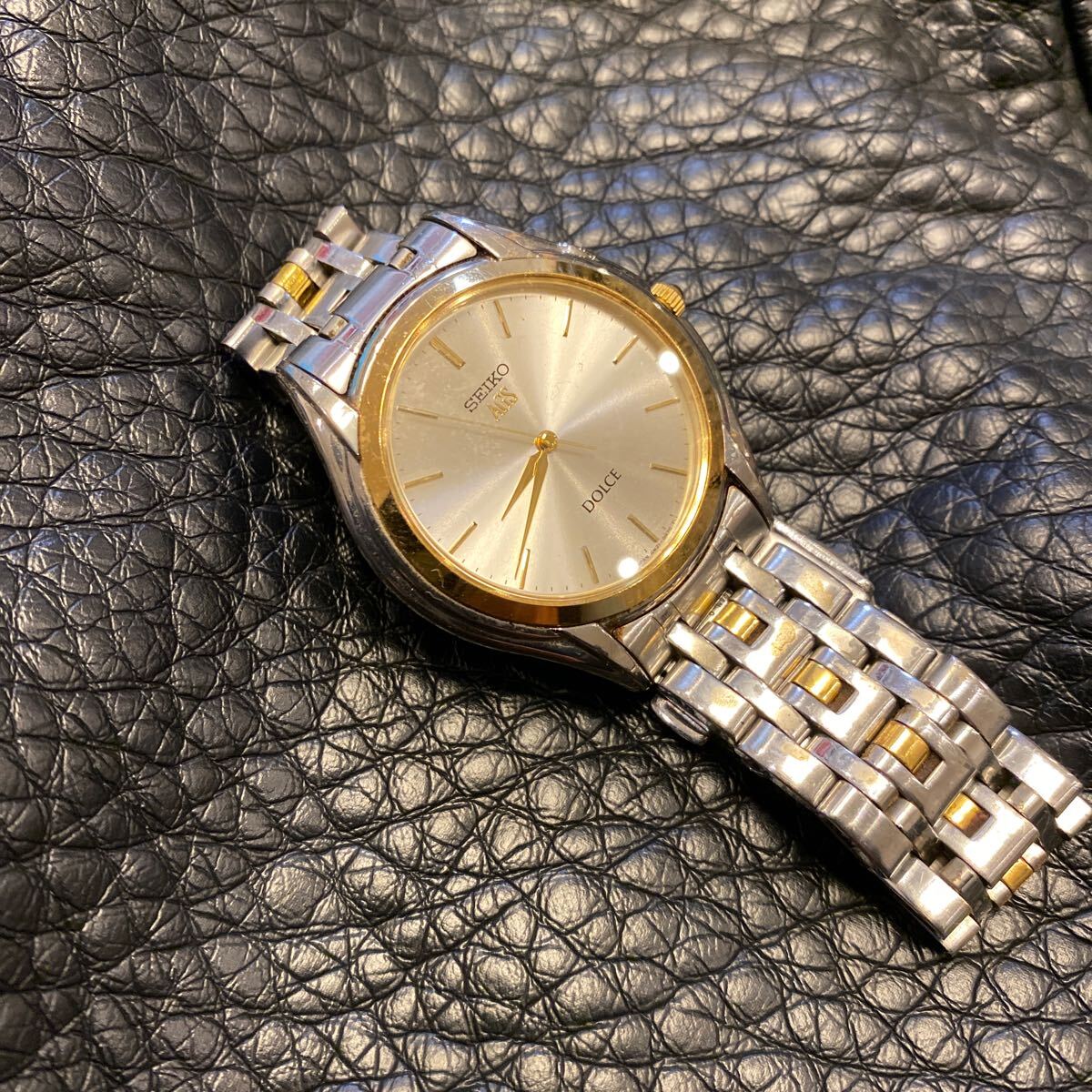 SEIKO DOLCE AGS 4M21-0A50 18KT 腕時計 セイコー ドルチェ 18金 希少