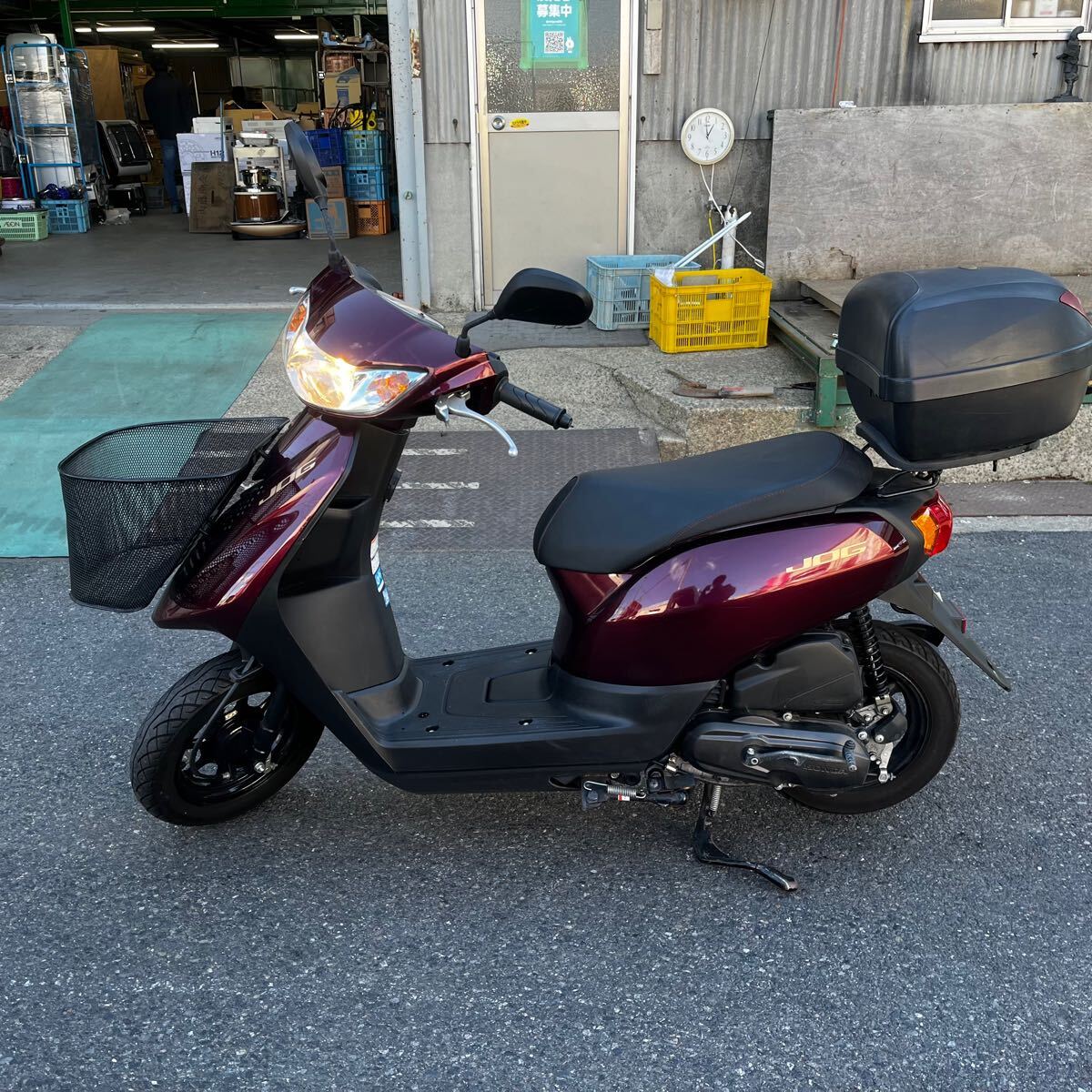 愛知☆引取限定】ヤマハ ジョグ AY01 CEH50J 走行5471km 50cc 原付 