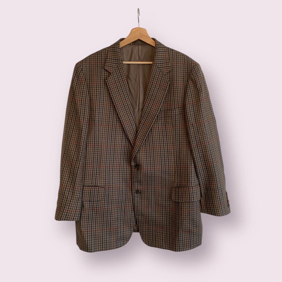 BURBERRY バーバリー テーラードジャケット チェックメンズL 【公式通販】