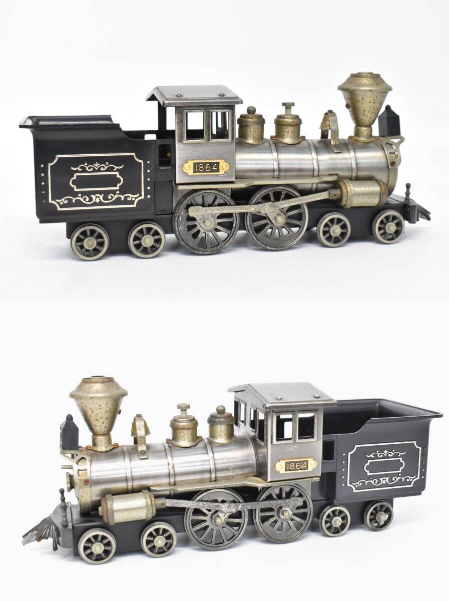 1002M 1216M7) 1円～ 蒸気機関車 1864 卓上 ガスライター 鉄道模型