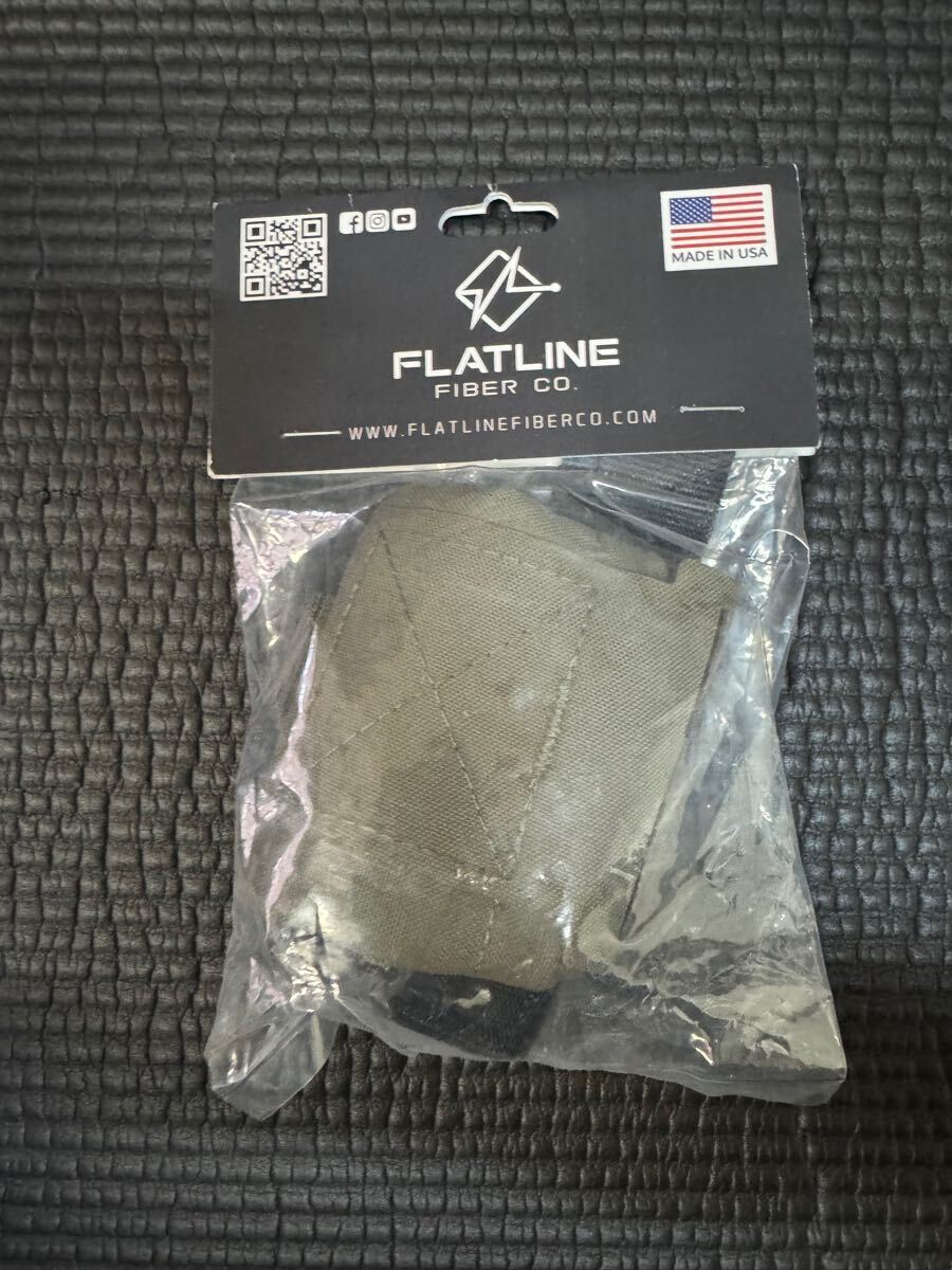 FLATLINE FIBER Co. THE MINI DUMP POUCH RGフラットライン ファイバー コー　ザ ミニ ダンプポーチ　レンジャーグリーン Fiber Flatline Dump Ripstop FlatLine The