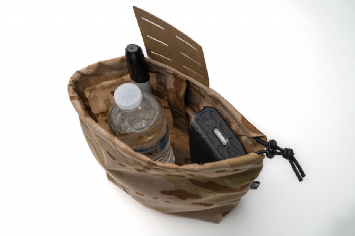 FLATLINE FIBER Co. THE MINI DUMP POUCH RGフラットライン ファイバー コー　ザ ミニ ダンプポーチ　レンジャーグリーン Fiber Flatline Dump Ripstop FlatLine The
