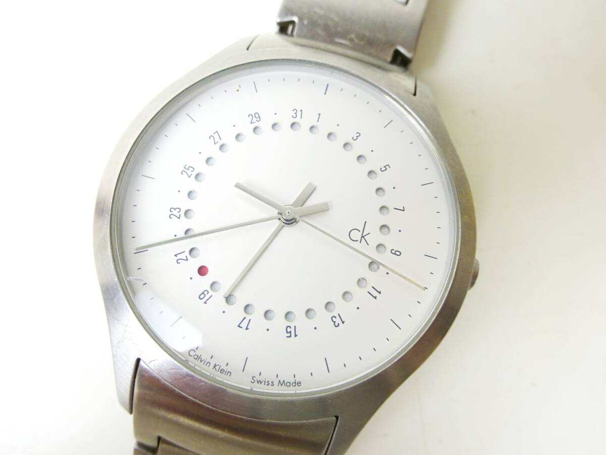 Klein カルバン・クライン 電池交換済Calvin shop｜シーケー メルカリ 