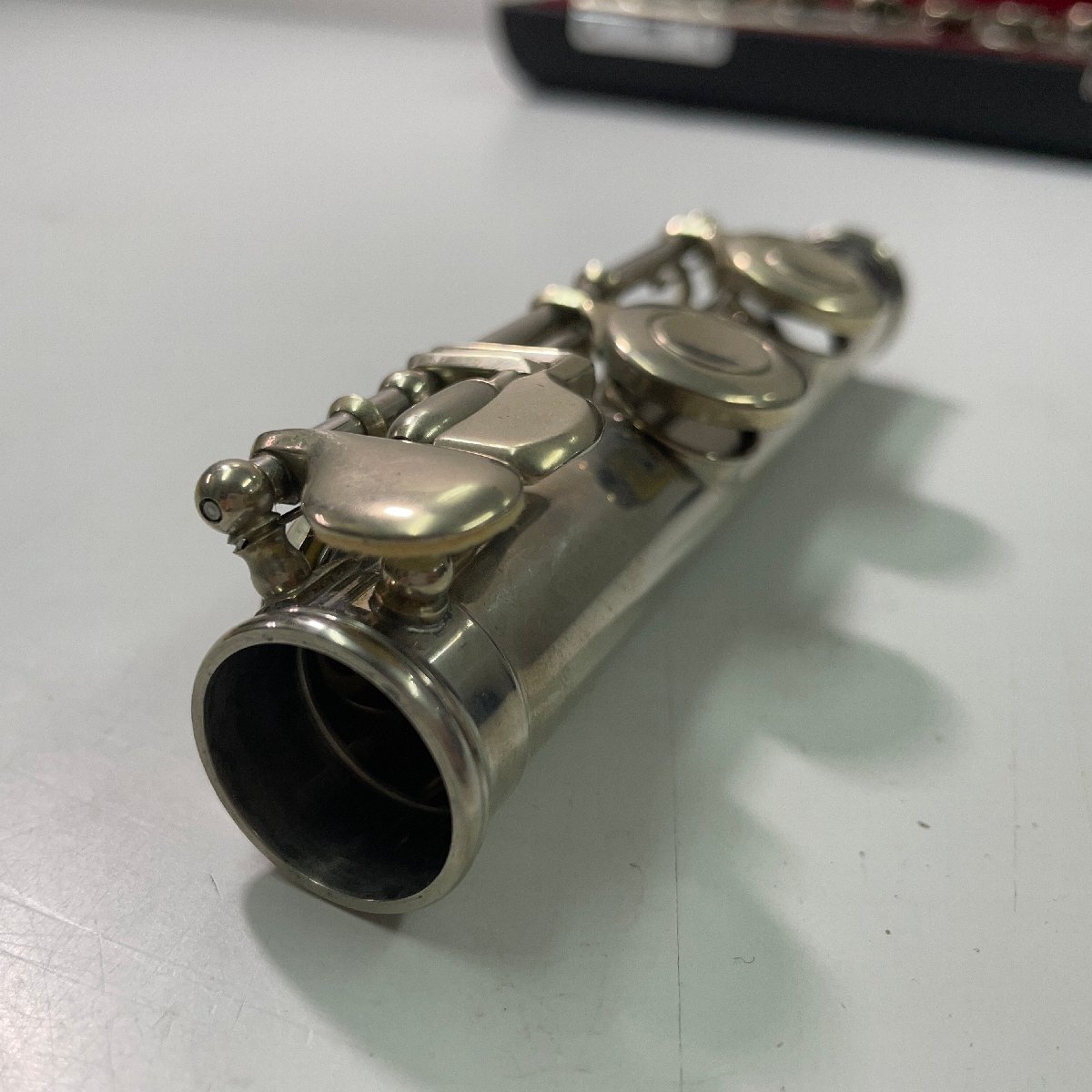 m002L E3(80) 1円～ フルート 管楽器 楽器 Muramatsu ムラマツ 吹奏楽 Flute 現状 中古 ハードケース有_4