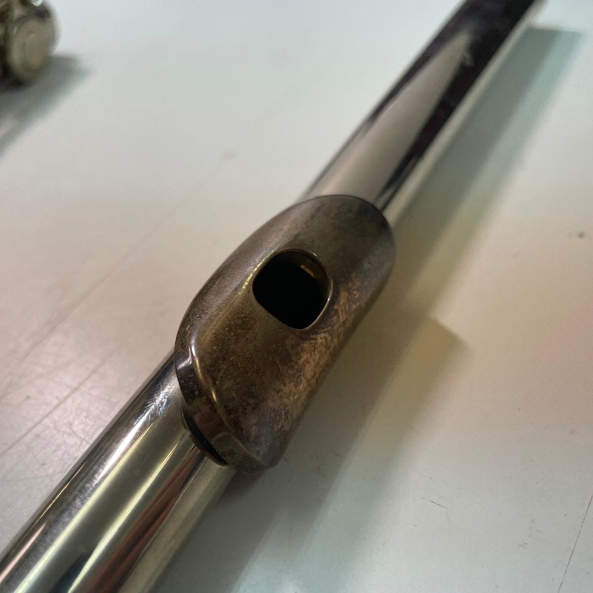 m002L E3(80) 1円～ フルート 管楽器 楽器 Muramatsu ムラマツ 吹奏楽 Flute 現状 中古 ハードケース有_5