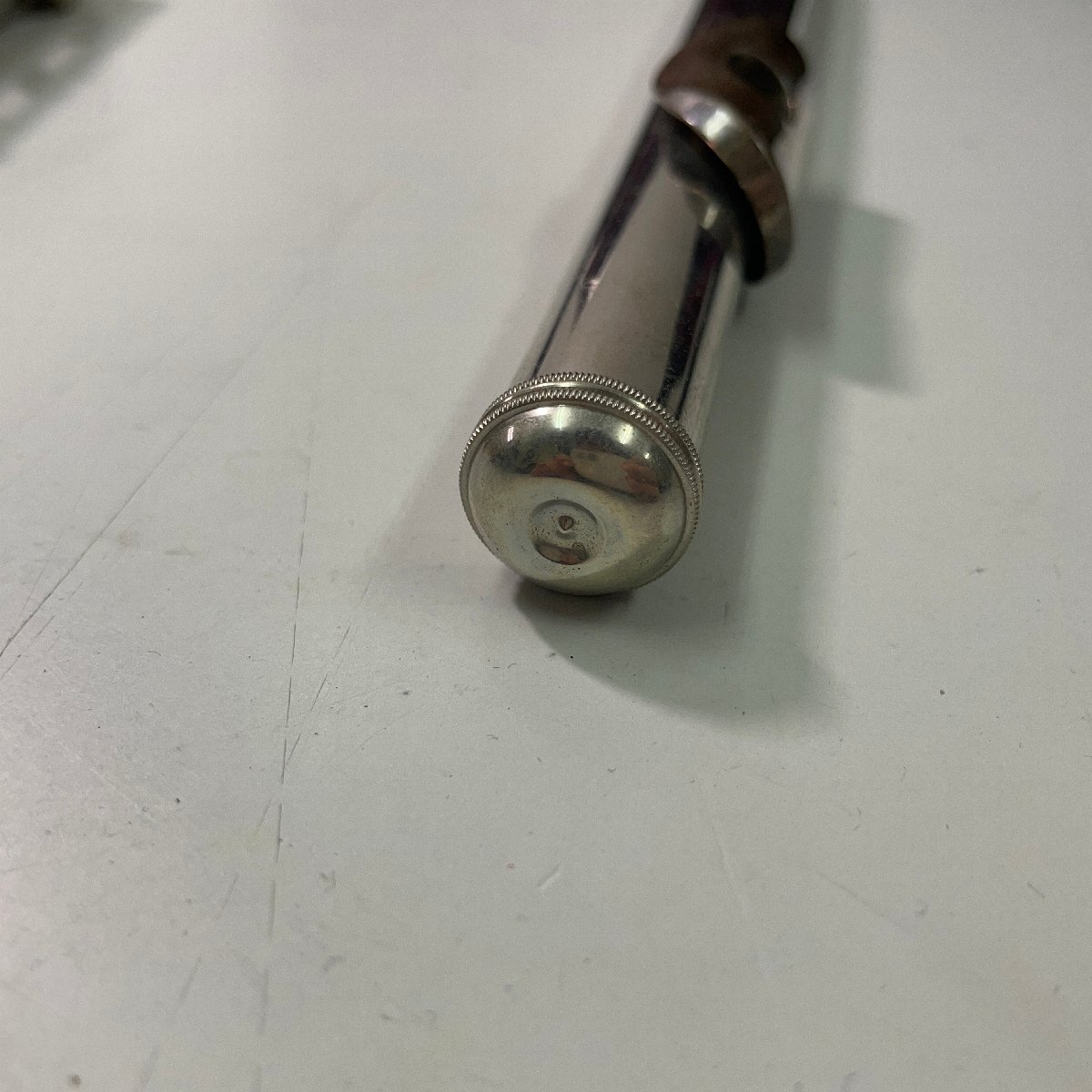 m002L E3(80) 1円～ フルート 管楽器 楽器 Muramatsu ムラマツ 吹奏楽 Flute 現状 中古 ハードケース有_6
