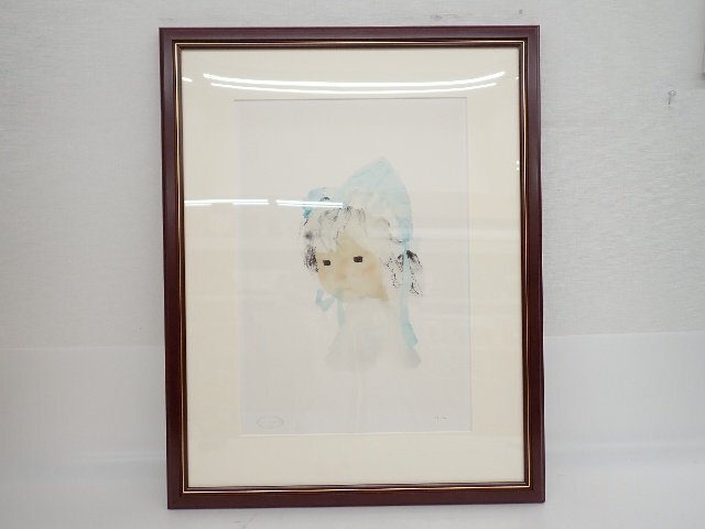 いわさきちひろ/岩崎ちひろ リトグラフ(石版画) 「あかちゃんのくるひ