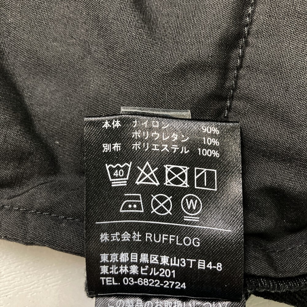RUFFLOG ラフロッグ ハーフパンツ ブラック系 M [240101302659] ゴルフ