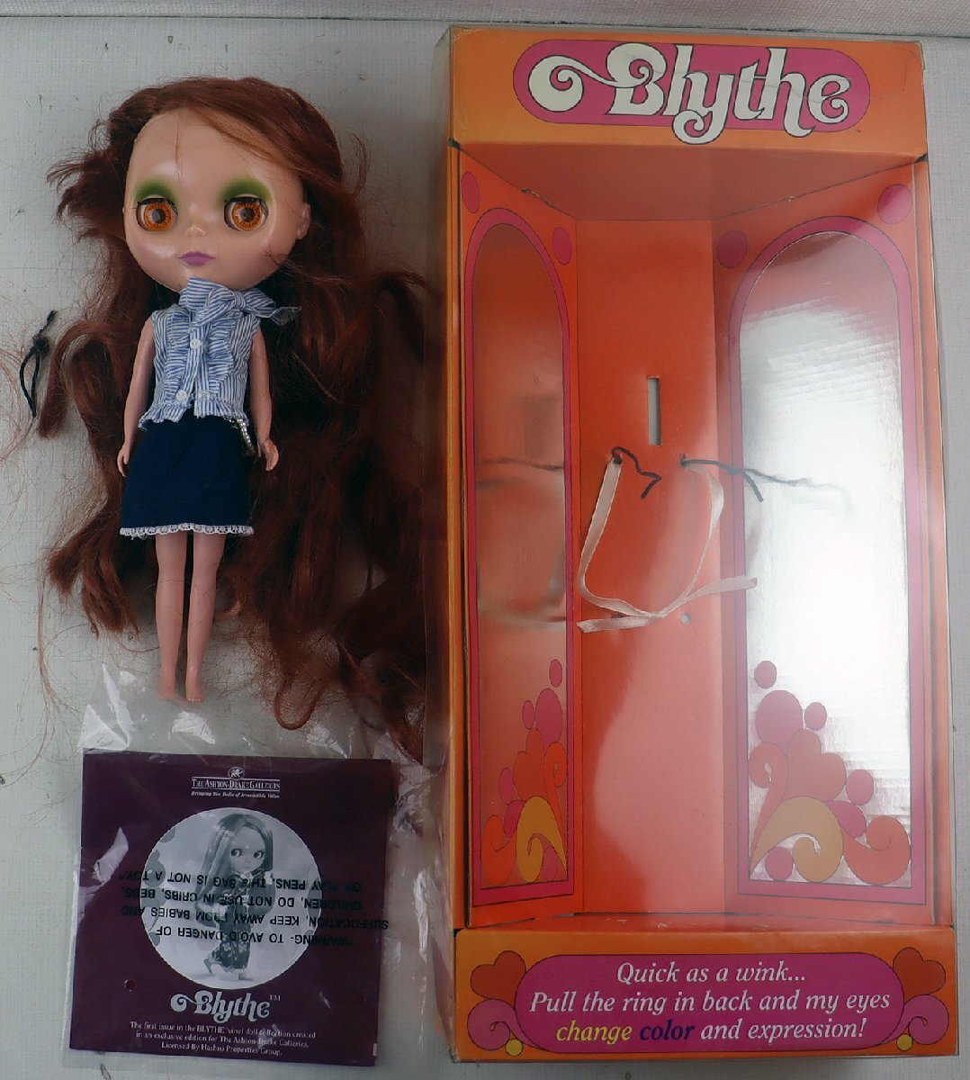 S◇ジャンク品◇人形 『ブライス人形/Blythedoll』 Hasbro 復刻版