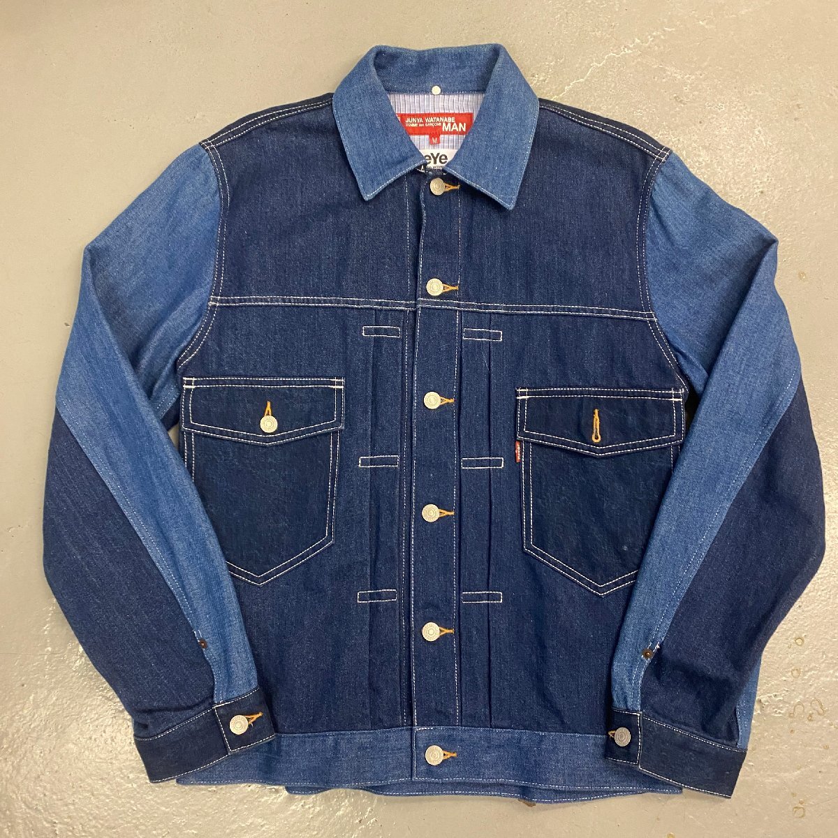 ☆eYe COMME des GARCONS JUNYAWATANABE MAN × Levis コム デ 