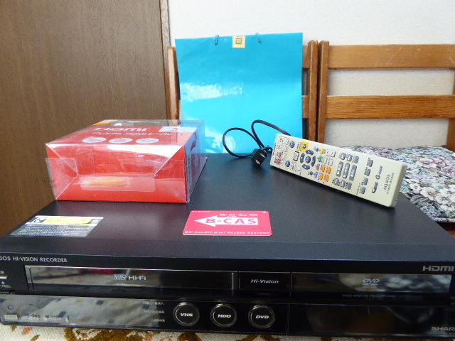 SHARP 貴重！SHARP DV-ACV52 - 貴重VHS機能搭載SHARPハイビジョンDVD