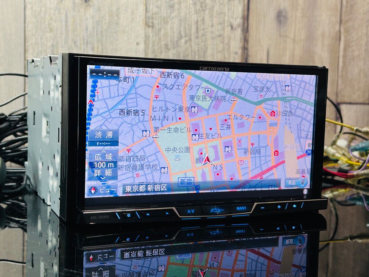 Pioneer AVIC-ZH0999 2024年版地図 品 AVIC-ZH0999 カロッツェリア 