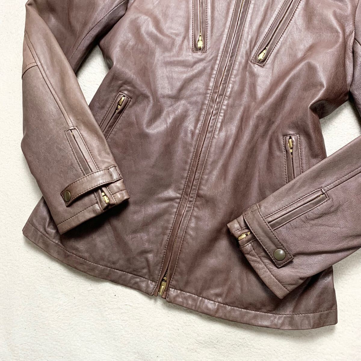 希少L ポールスミス【極上のゴートレザー】Paul Smith r.newbold 