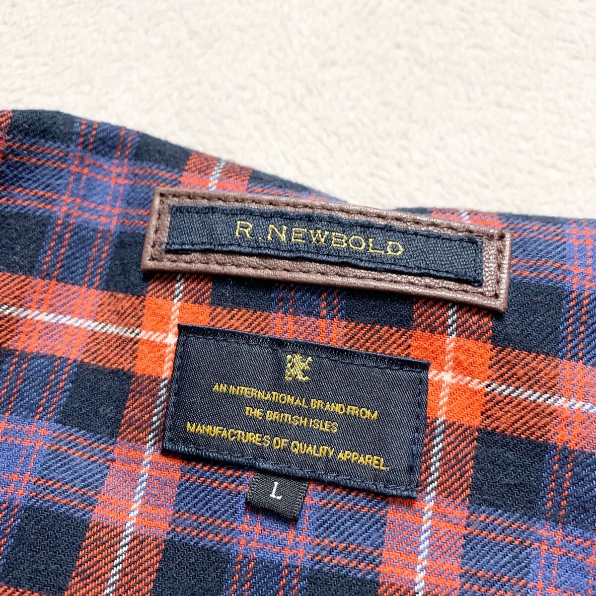 希少L ポールスミス【極上のゴートレザー】Paul Smith r.newbold 
