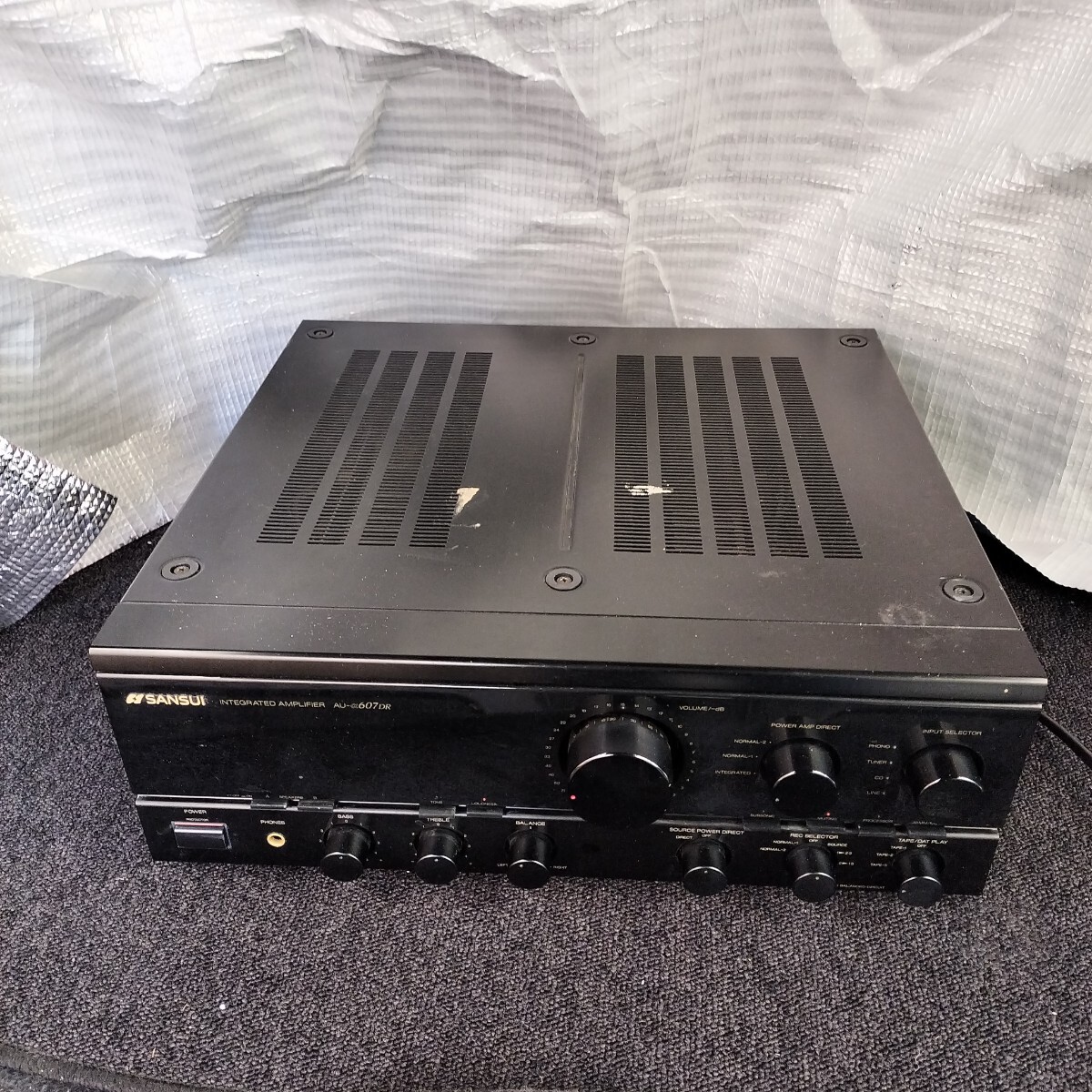 SANSUI AU-α607DR プリメインアンプ メンテナンス施工済み動作品 2026