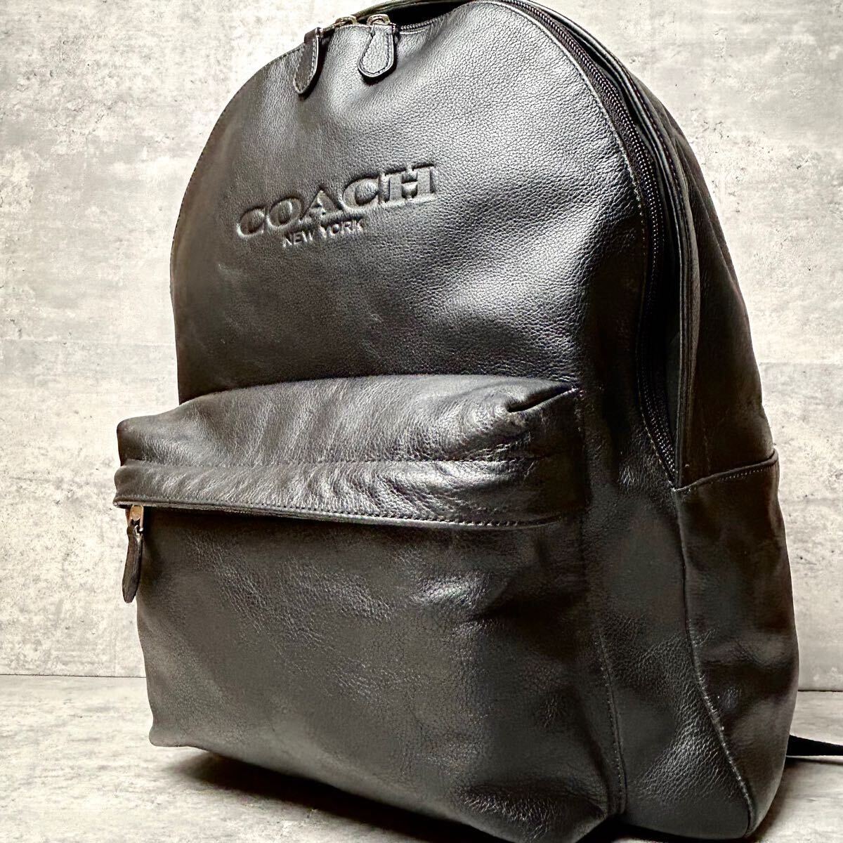 ◇大容量/美品◇ COACH コーチ メンズ ビジネス リュック バックパック
