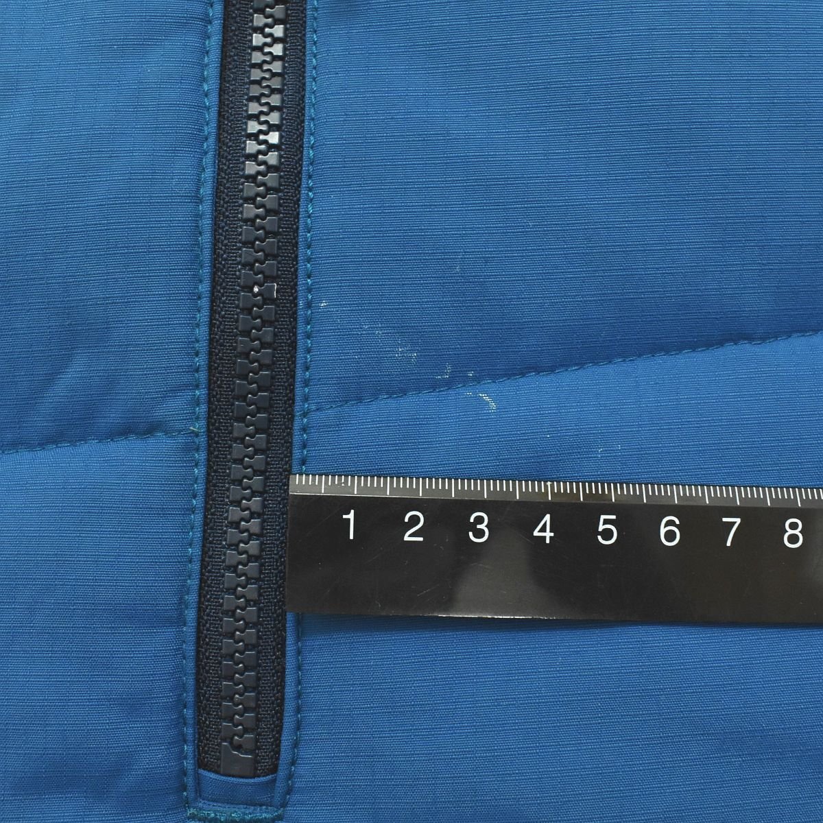 ★コロンビア COLUMBIA オムニヒート ターボ ダウン ジャケット パーカー S ライトブルー ネイビー メンズ アウトドア ナイロン アウター★_10