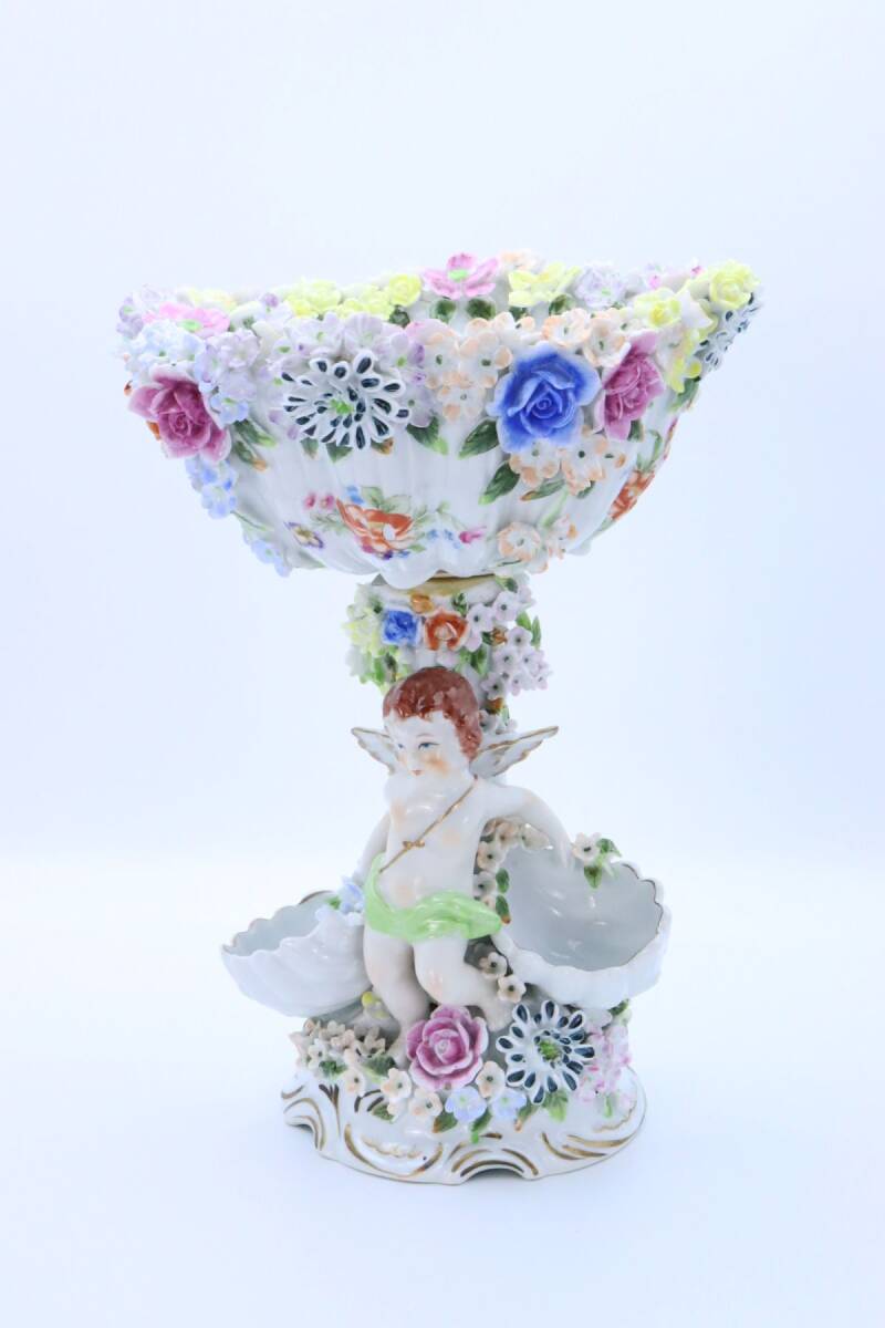 美術品・アンティーク・コレクション マイセンMeissen 美人天使図