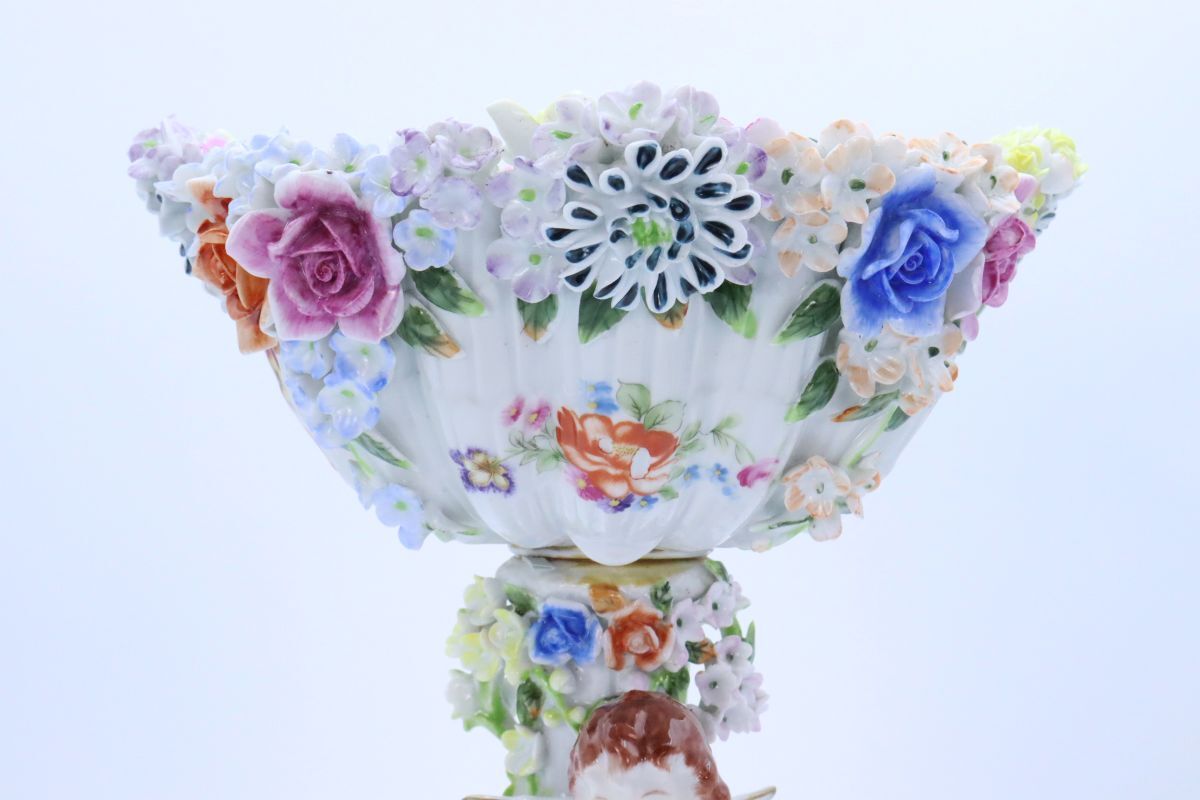 美術品・アンティーク・コレクション マイセンMeissen 美人天使図