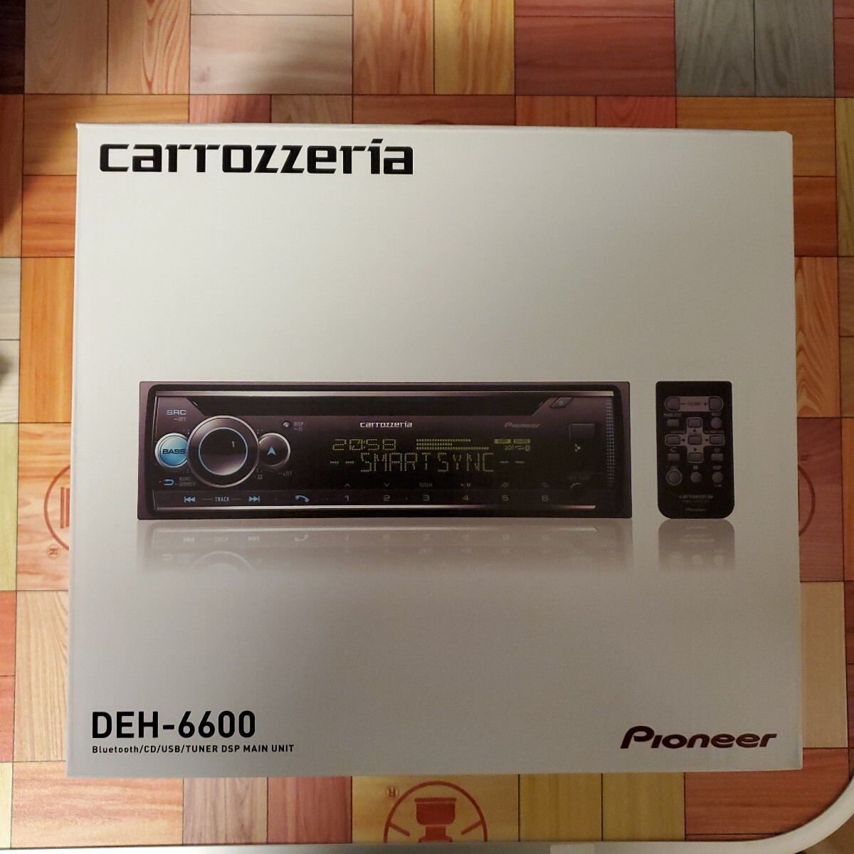 パイオニア カロッツェリア 1DIN CD/Bluetooth/USB/チューナー・DSP