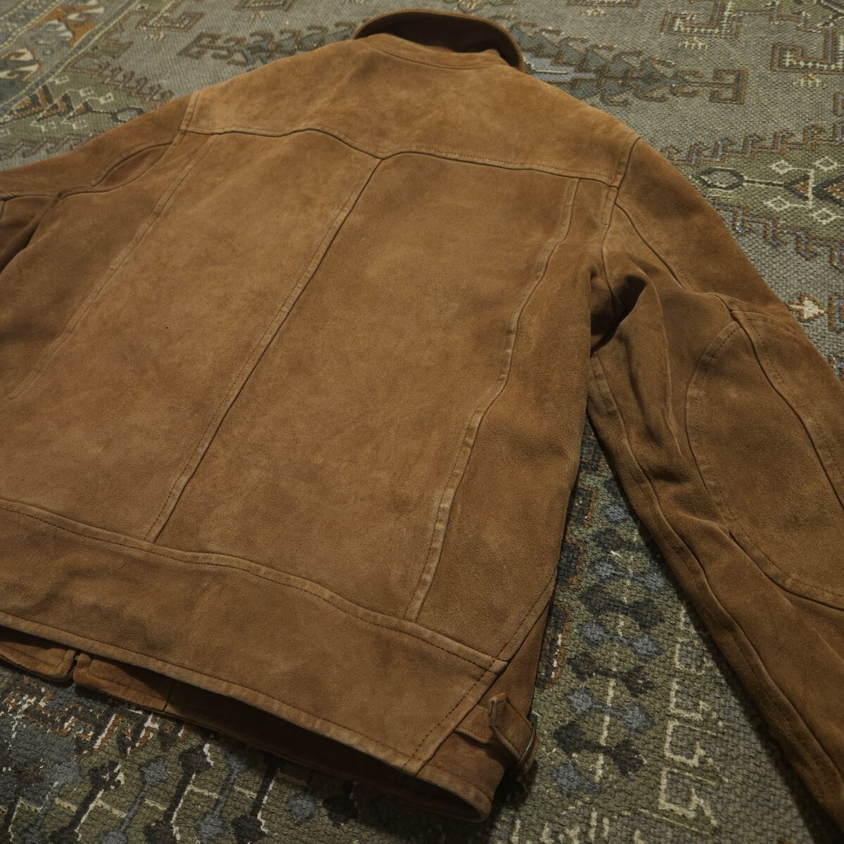 逸品】 Polo Ralph Lauren Lambskin Suede Sports Jacket 【L 
