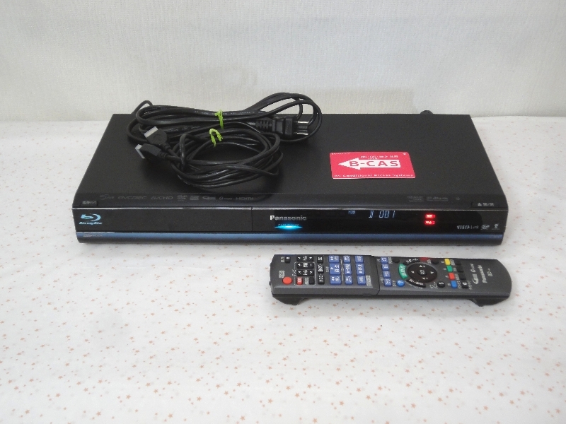 パナソニック DIGA DMR-BW680 500GB 2番組同時録画 純正リモコン付