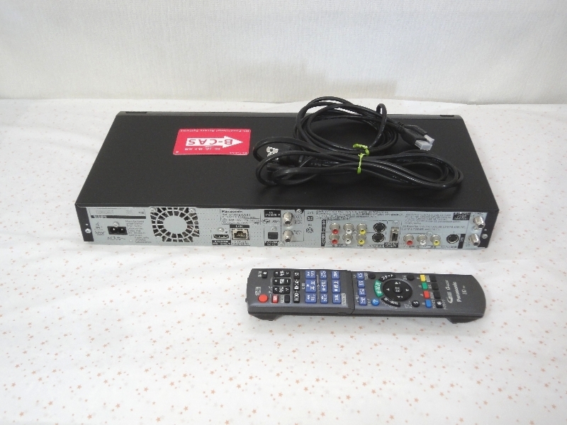 パナソニック DIGA DMR-BW680 500GB 2番組同時録画 純正リモコン付