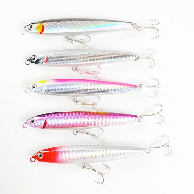 【新品】シンキングペンシル 95ｓ24g 5色セット ヘビーショット モンスターショット ぶっ飛び 君 かっ飛び棒 飛びキング ヒラメ シーバス2_3