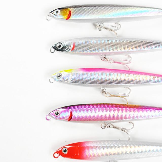 【新品】シンキングペンシル 95ｓ24g 5色セット ヘビーショット モンスターショット ぶっ飛び 君 かっ飛び棒 飛びキング ヒラメ シーバス2_4