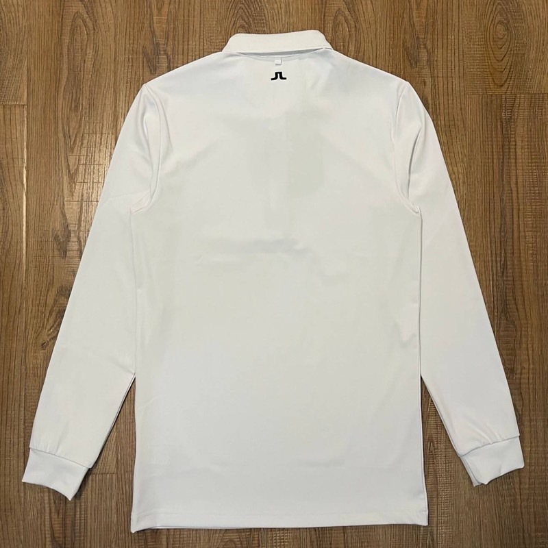 新品J.LINDEBERG ゴルフ ジェイリンドバーグ 長袖ポロシャツ ホワイト M 新品 ジェイリンドバーグ スポーツ別 ハーフジップ 071-39911 ダウンジャケット