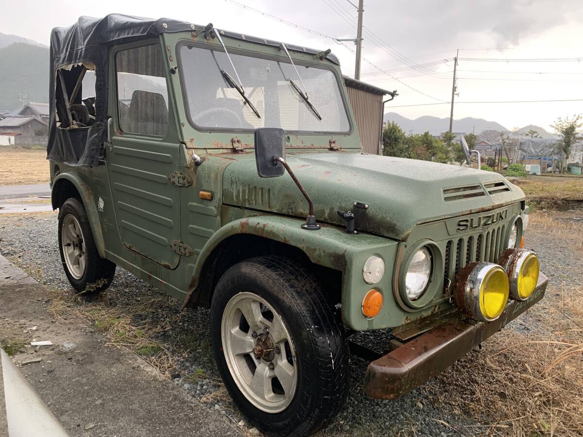 ジムニー スズキ 昭和 売り切り昭和56年式ジムニーSJ10 55.0万円 SJ10 