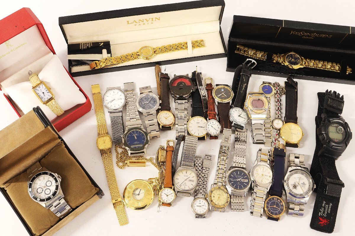 ジャンク時計☆ダンヒル，ティソ，カシオ(G-SHOCK，Baby-G)セイコー他 