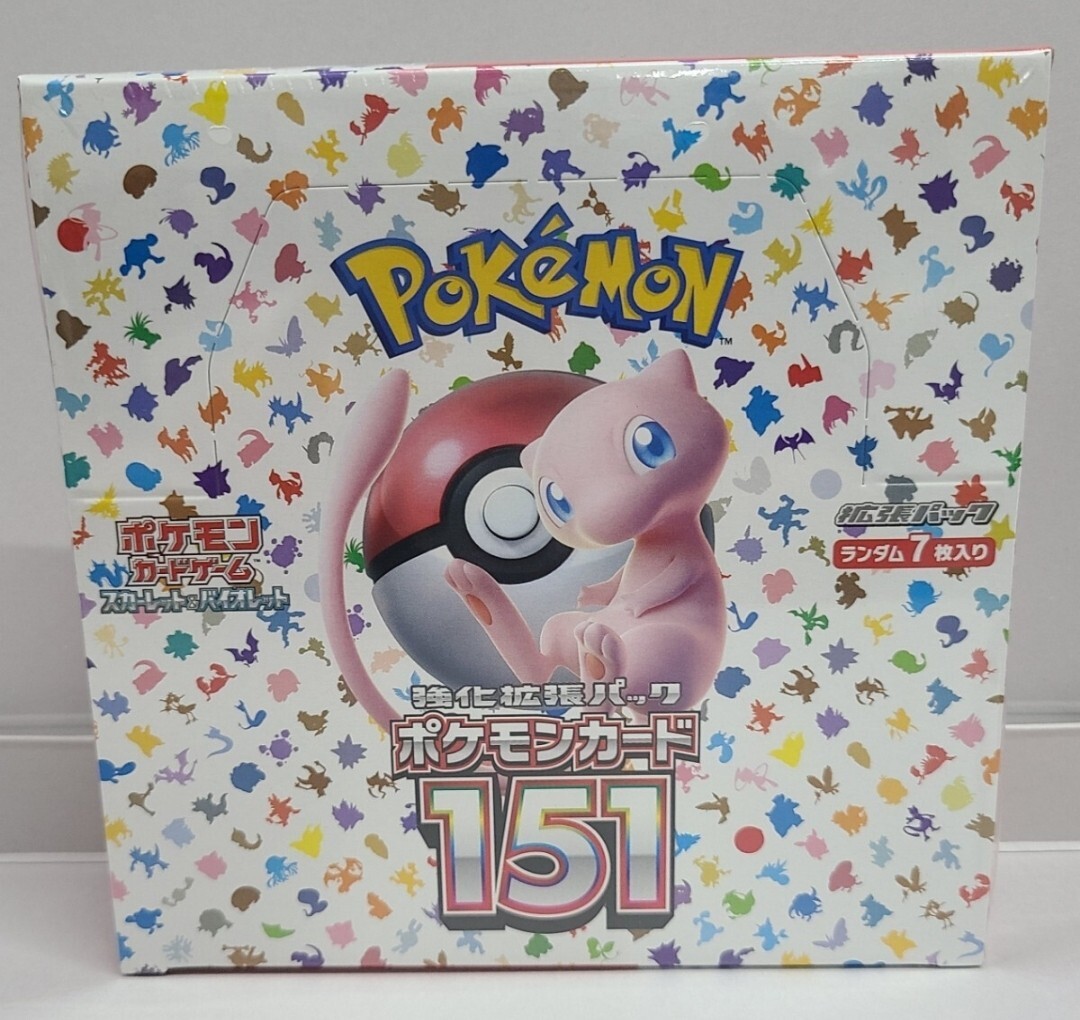 ポケモンカード「151」 強化拡張パック BOX 新品未開封シュリンク付き