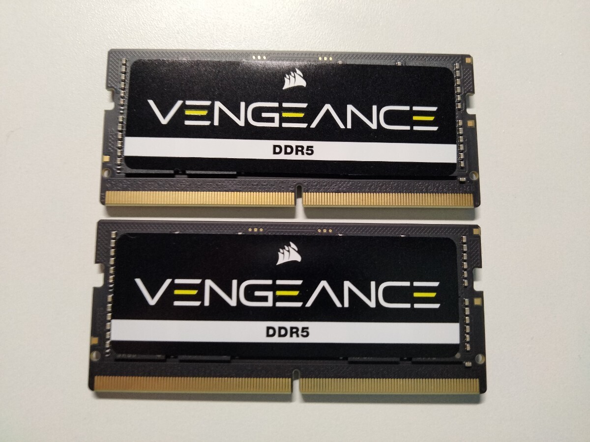 CORSAIR DDR5 64GB | VENGEANCE x 32GB) RAM (2 メモリ RGB Memory 