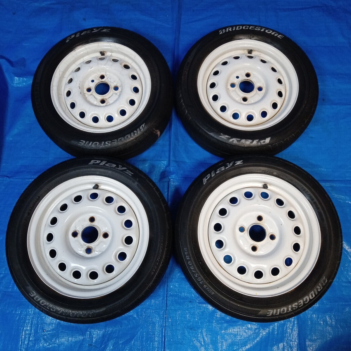 ビート 純正 - ホンダ スチール ホイール 13インチ ホンダ(純正) の 