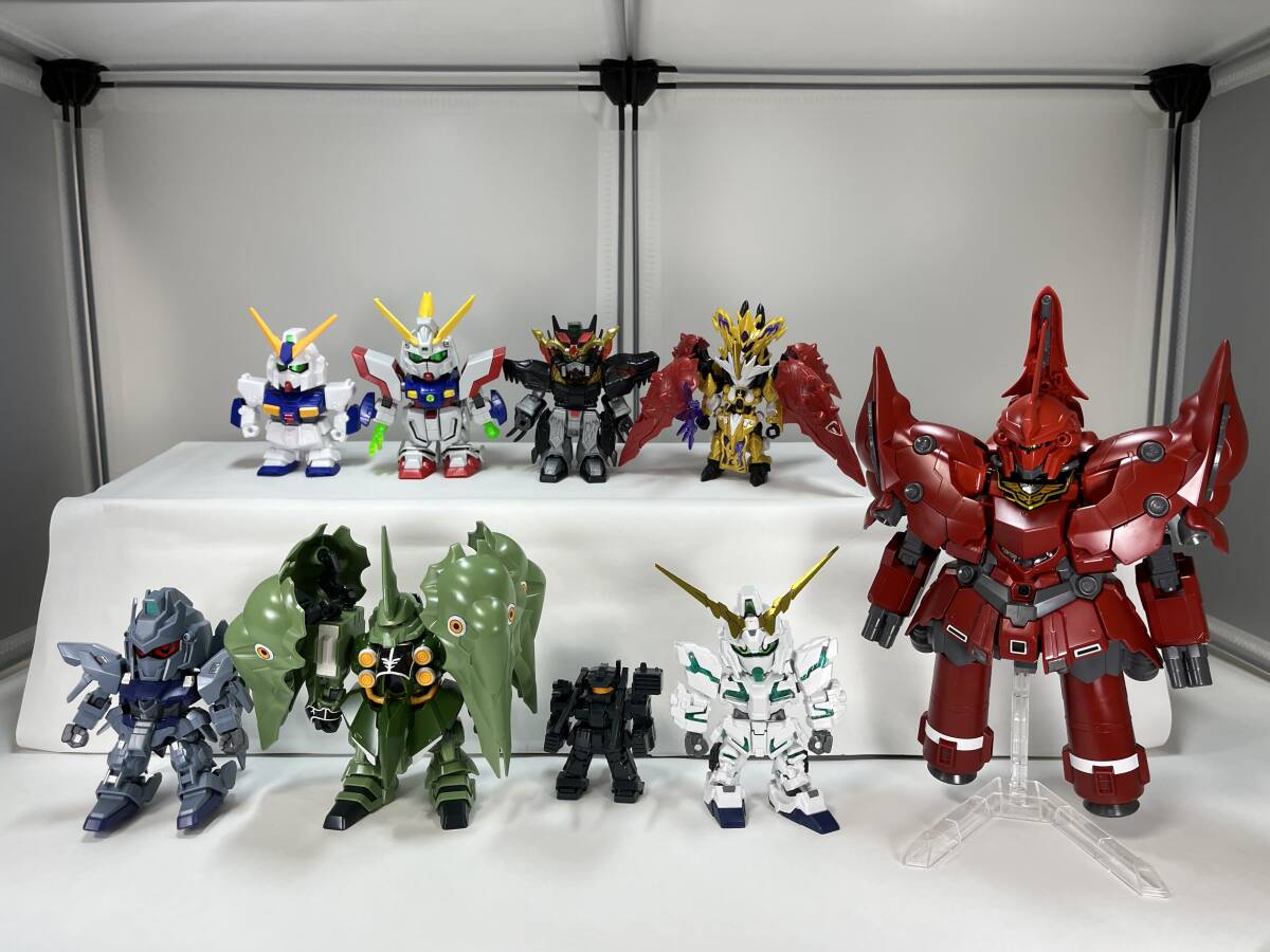 バンダイ　ガンプラ　SDガンダム　BB戦士　ジャンク扱い　まとめて５個セット sd bb戦士 ガンプラ 組み立て済み ジャンク SDガンダム ジャンク BB