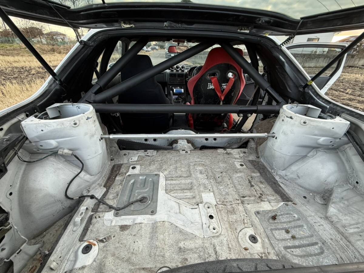 平成3年式 マツダ サバンナRX7 FC3S改 13Bターボ 5速 レカロバケットシート車高調 SSRホイール momoステ 一時抹消書類有り_8